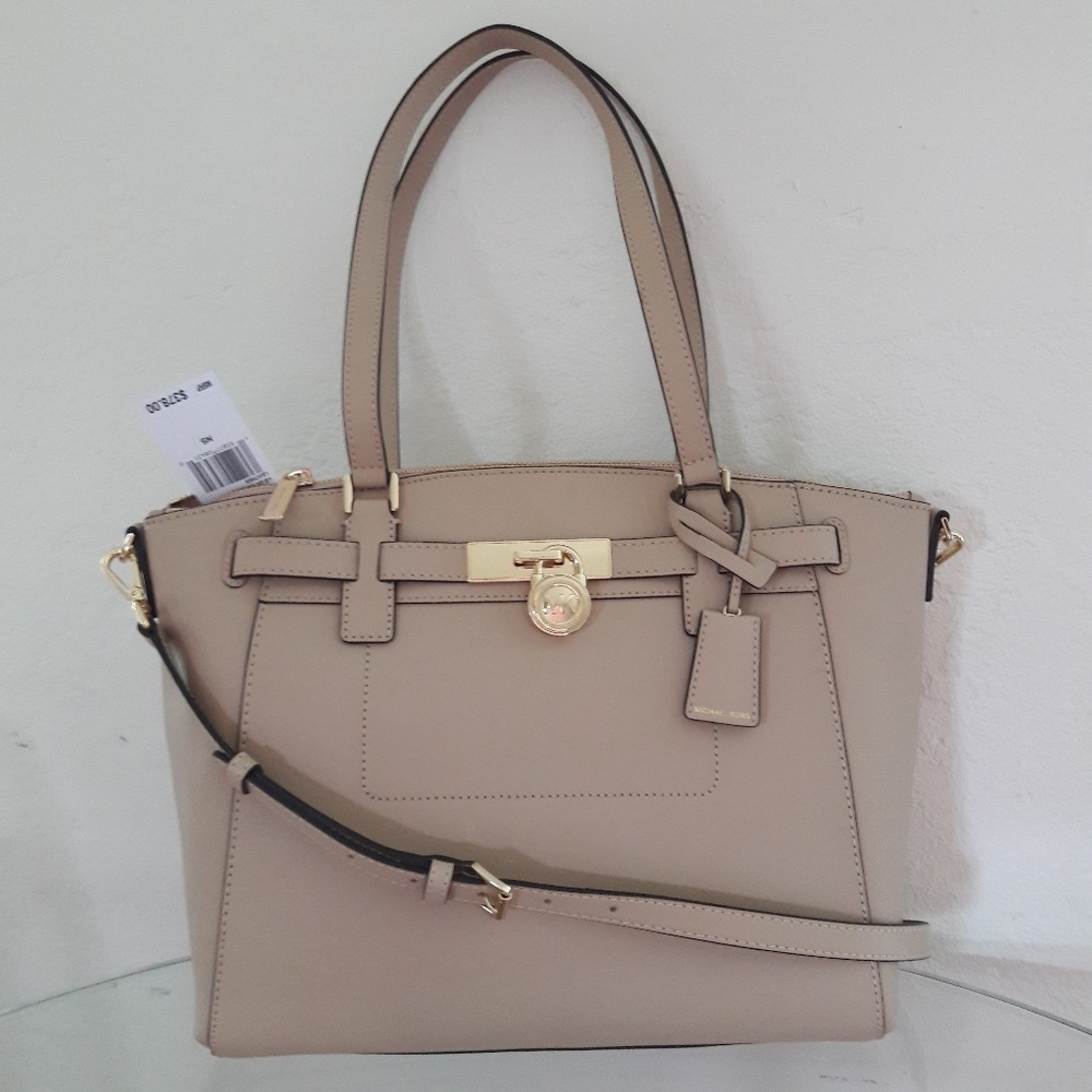 NWT MICHAEL KORS HAMILTON TRAVELER ZIP SATCHEL - Picture 1 of 6
